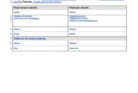 House And Flat Share Agreement Contract Template