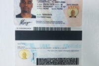 Florida Identification Card Template: A Comprehensive Guide