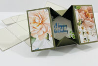 A Fold-Out Card Template For Formal Occasions