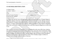 Cosigner Loan Agreement Template