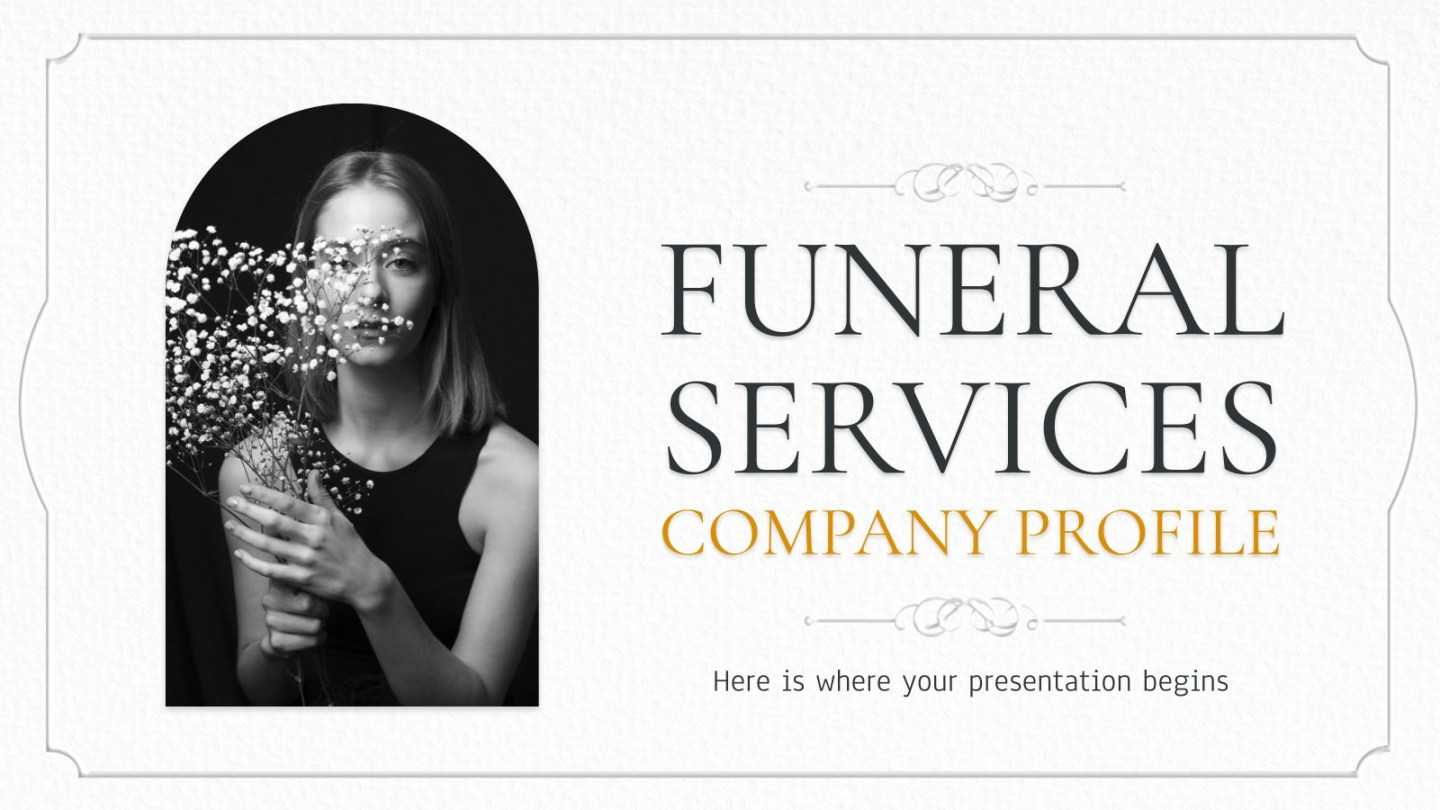 Free Google Slides & PowerPoint templates for funerals