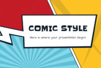 A Visual Narrative: A Comic-Inspired PowerPoint Template