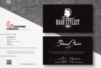 Elegant Hairdresser Business Card Templates: Professional And Free