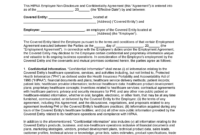 Free HIPAA Business Associate Agreement Template 2018