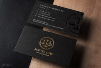 Professional Lawyer Business Card Templates