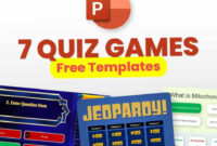 Quiz Show Template PowerPoint Presentation