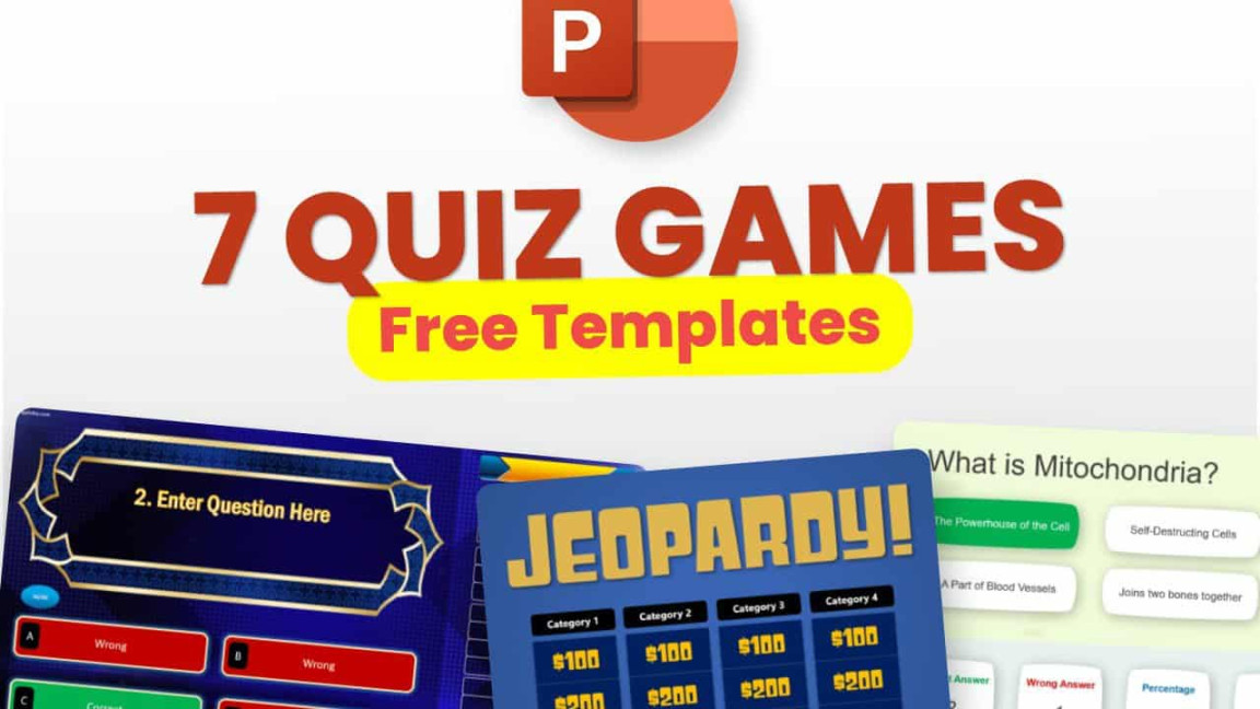 Free PowerPoint Quiz Templates To Download ()