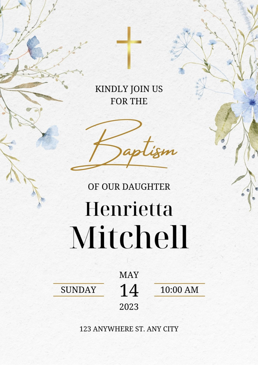 Free, printable church invitation templates to customize  Canva