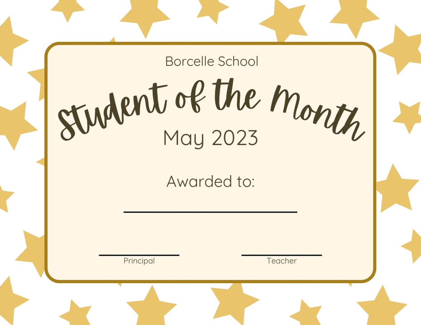 Free printable, customizable student certificate templates  Canva