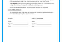 Standard Work Made For Hire Agreement Template