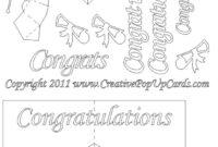 Graduation Pop-Up Card Template: A Creative And Personalized Farewell