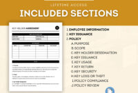 Key Holder Agreement Template