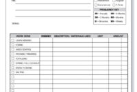 Lawn Care Invoice Template For Professional Use