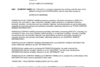 Mutual Confidentiality Agreement Template