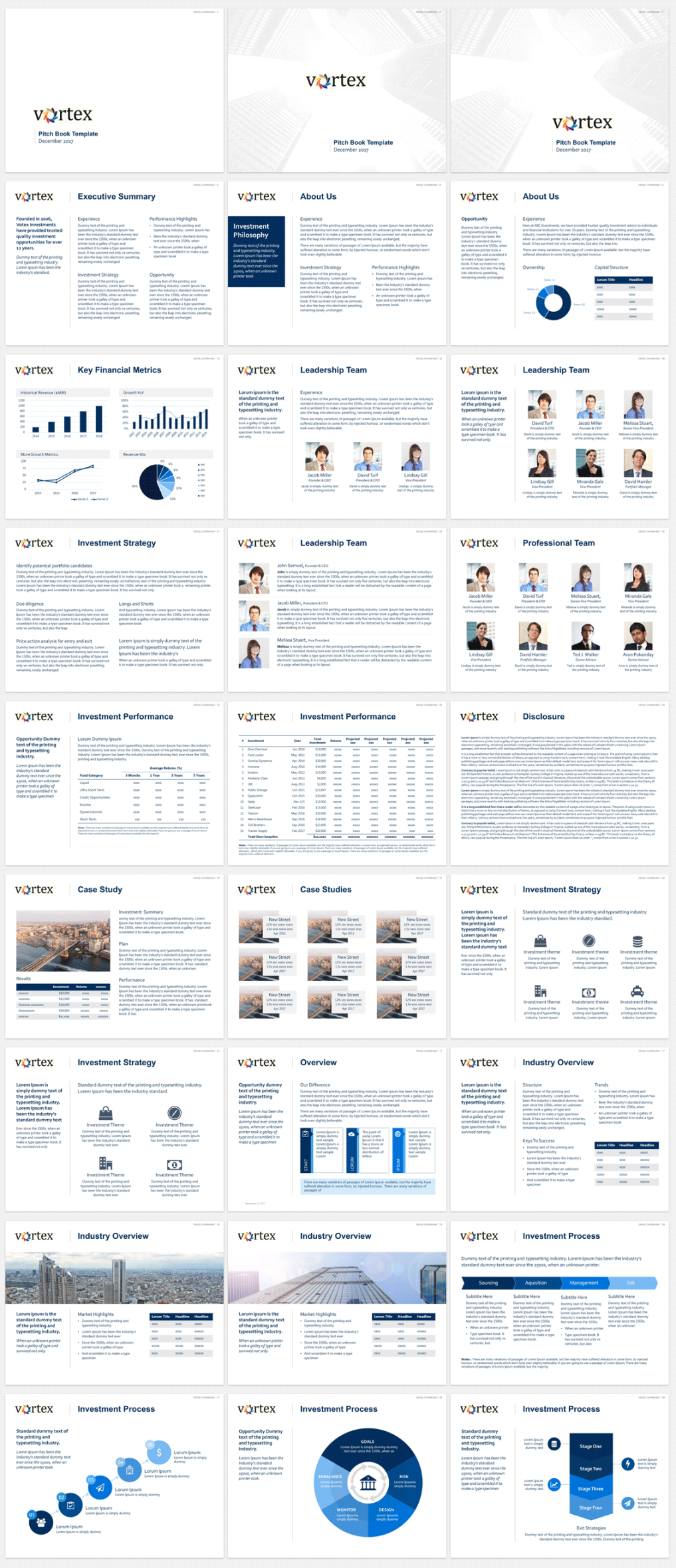 Pitch Book Template Example for Investment Banking Pitch Book (NEW)