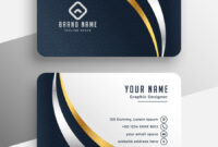 Elegant Designer Visiting Cards Templates For Professional Impressions