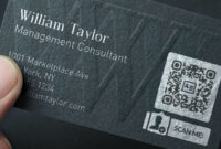 QR Code Business Card Template: A Modern Approach To Professional Networking