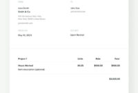 Free QuickBooks Invoice Templates For Efficient Business Management