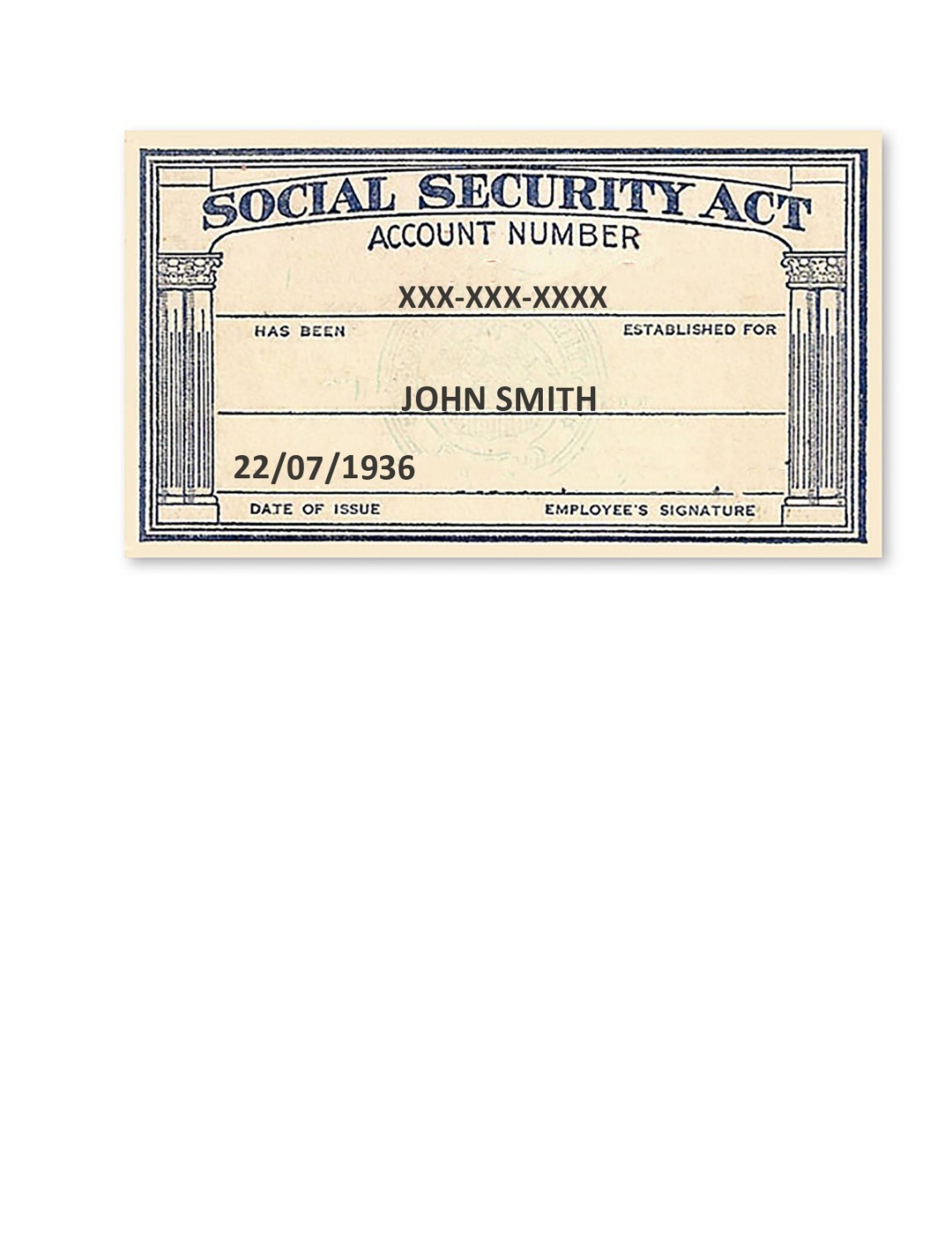 Real & Fake Social Security Card Templates (FREE)