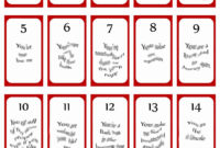 Fifty-Two Expressions Of Affection: Free Template For Personalized Cards