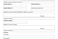 Private Residential Rental Agreement Template