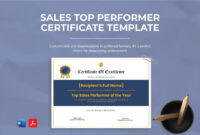 Sales Certificate Template: A Formal Document For Transaction Verification