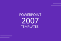 Free Downloadable PowerPoint 2007 Templates