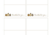 Thanksgiving Place Cards Template: A Formal Guide