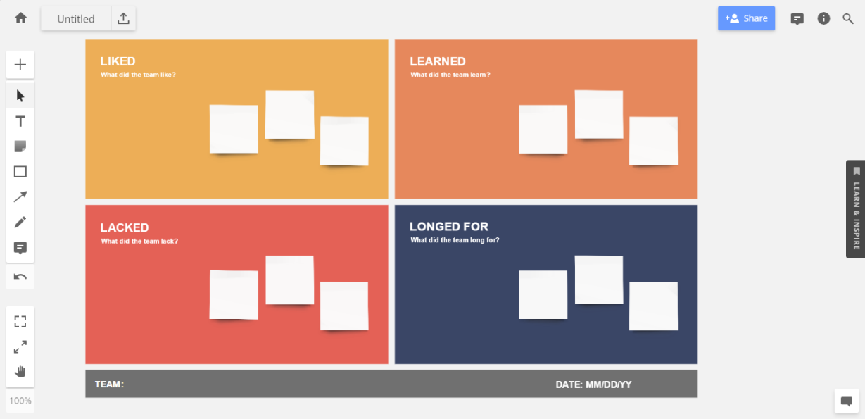 fun sprint retrospective ideas with templates - Work Life by