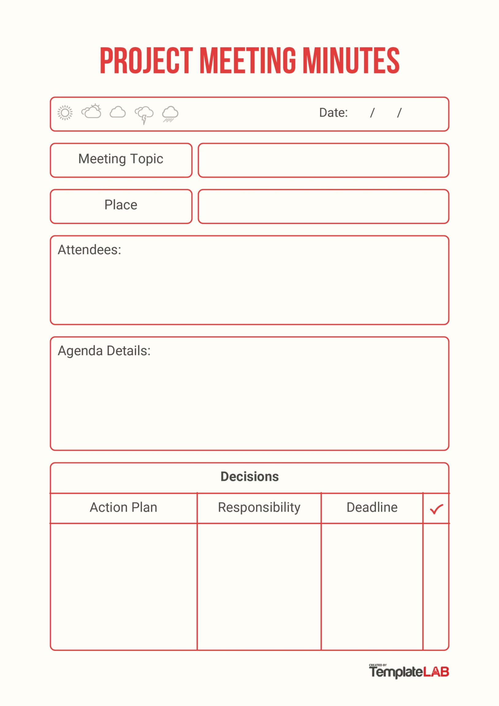 Handy Meeting Minutes & Meeting Notes Templates