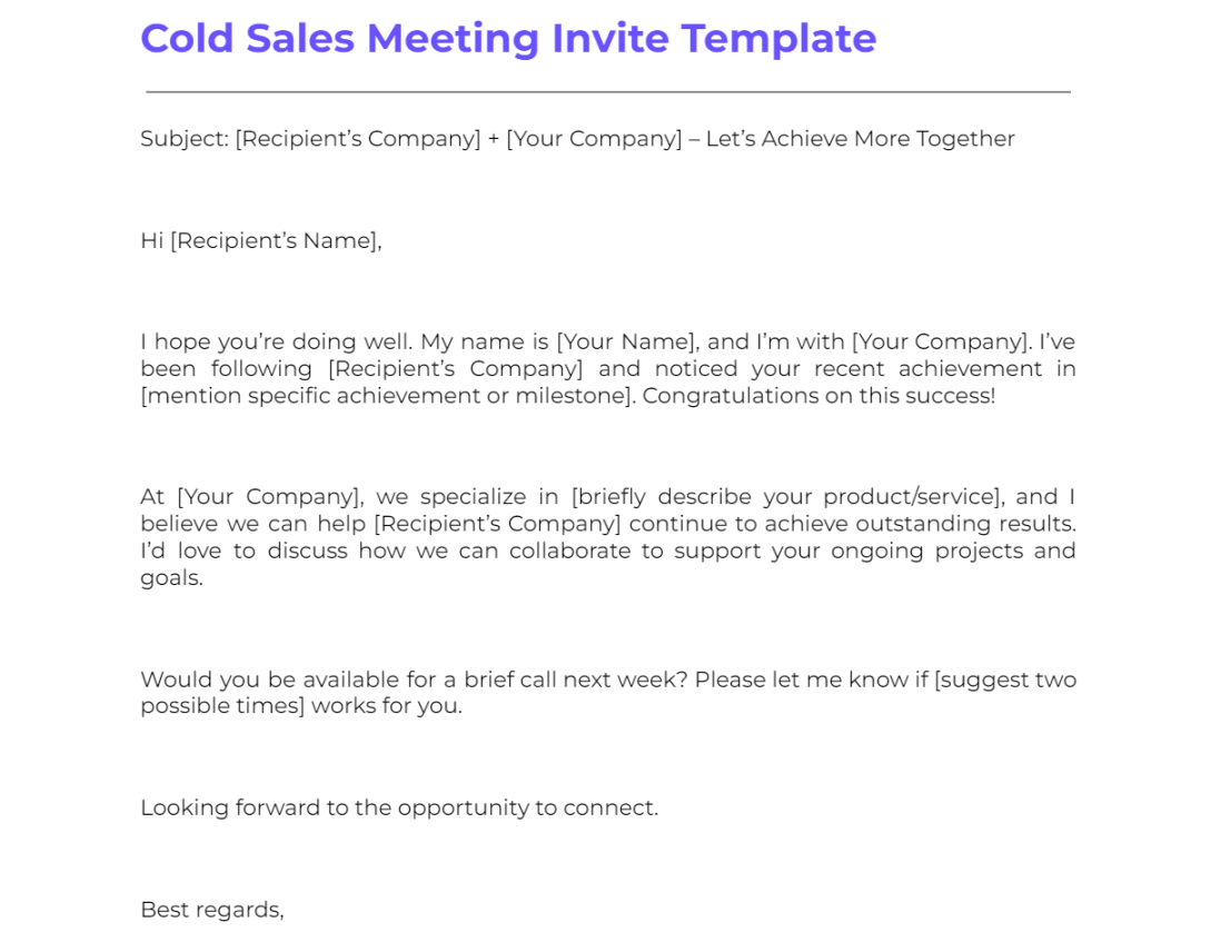 How to Write Meeting Invites (+  Templates in Word and Google Docs)