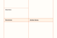 Meeting Notes Format Template: A Structured Approach To Documentation