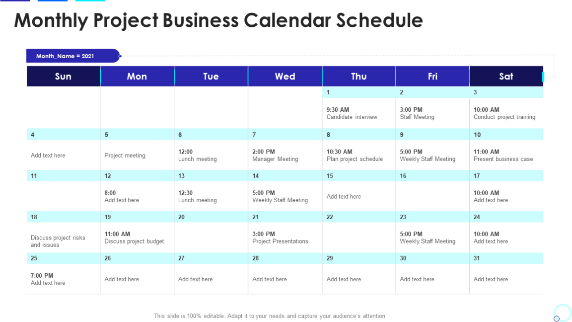 Top  Monthly Schedule Templates With Samples and Examples